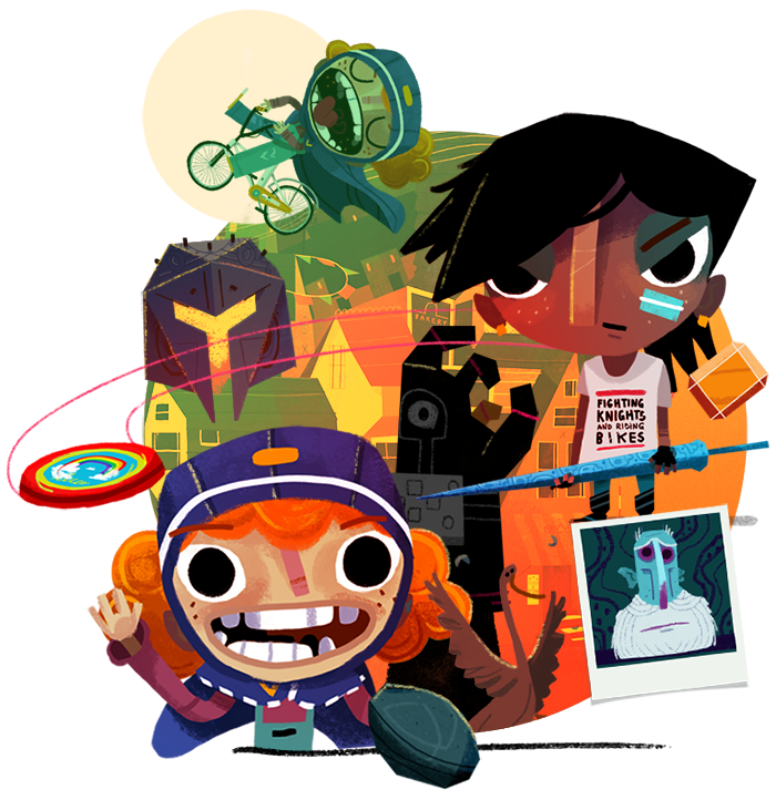 knightsbikes_circlemontage